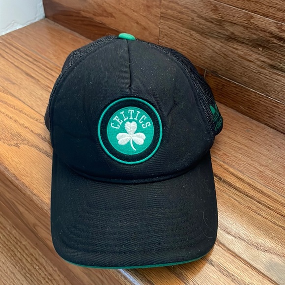 adidas Other - Adidas NBA BosTon Celtics Black/Green Cap